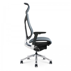 Big and Tall Full Mesh Backrest Slideable Ergonomic Office Chair