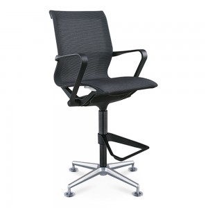 Ergonomic Mesh Task Chair With Arms Task Stool