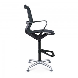 Ergonomic Mesh Task Chair With Arms Task Stool