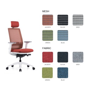 Simple Design Adjustable Executive Mesh High Back Desk Chair Office Chair