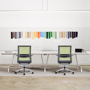 Modern Swivel Office Mesh Chair with Wheels Home Office Furniture