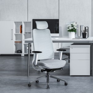 Factory Wholesale Mesh Work Task Adjustable Swivel Office Chair Headrest Computer Office Chairs
