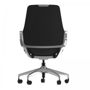Black Leather Conference Chair
