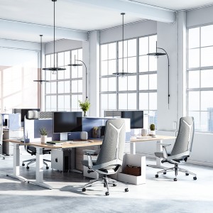 Luxury Soft Pad Swivel Chair High Back Leather Task Chair Big and Tall Office Chair