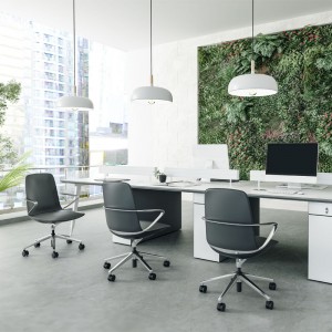 China Gold Supplier for Office Furniture Swivel Boss Revolving Manager Chair PU Leather Executive Office Chairs