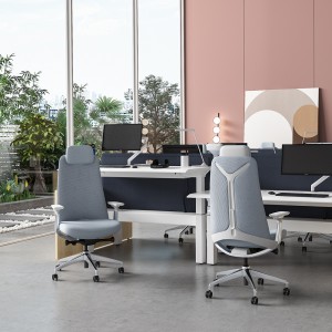 Modern Ergonomic Adjustable High Swivel Computer Visitor Mesh Office Chair