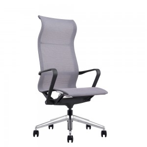 Office Furniture Manufacturers High Back Grey Mesh Home Office Work Chair Desk Chair