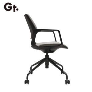 Nylon Frame Grey Fabric Cushion Office Chair
