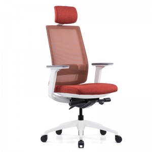 High Back Swivel Fabric Armrest Office Ergonomic Executive Manager Chair