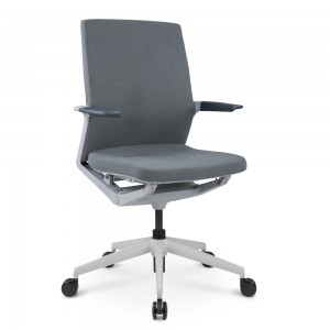 Stylish Ergonomic Executive Manager Business Fabric Swivel Office Chair