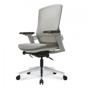 Big Size Mesh Office Chair With Adjustable Arms