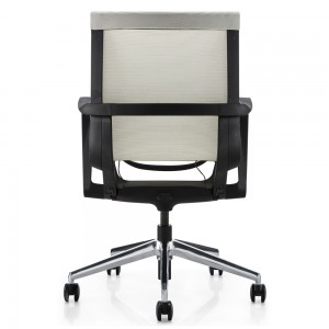 Goodtone Mid Back Office Chair with Fix Armrest Training Room Chair
