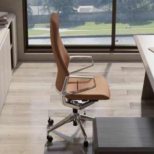 Brown Leather Chair
