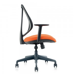 Unique Mid Back Ergonomic Design Furniture Rolling Swivel Recliner Mesh Office Chair