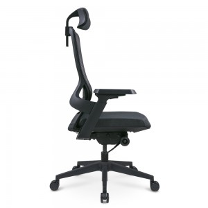 Wholesale Furniture Adjust Lumbar Support Black Heavy Duty Mesh Ergonomic Office Chair