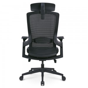 Wholesale Furniture Adjust Lumbar Support Black Heavy Duty Mesh Ergonomic Office Chair