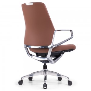 Executive Business Full Leahter Ergonomic Swivel Office Chair for Boss Manager