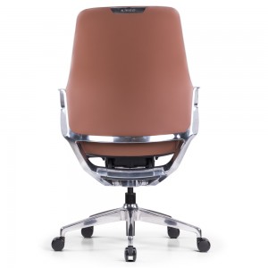 Executive Business Full Leahter Ergonomic Swivel Office Chair for Boss Manager