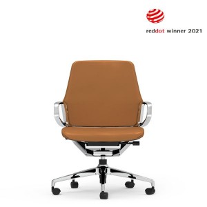 Factory wholesale Office Star Mesh Chair -
 Mid Back Luxury Computer Swivel Chair  – GOODTONE