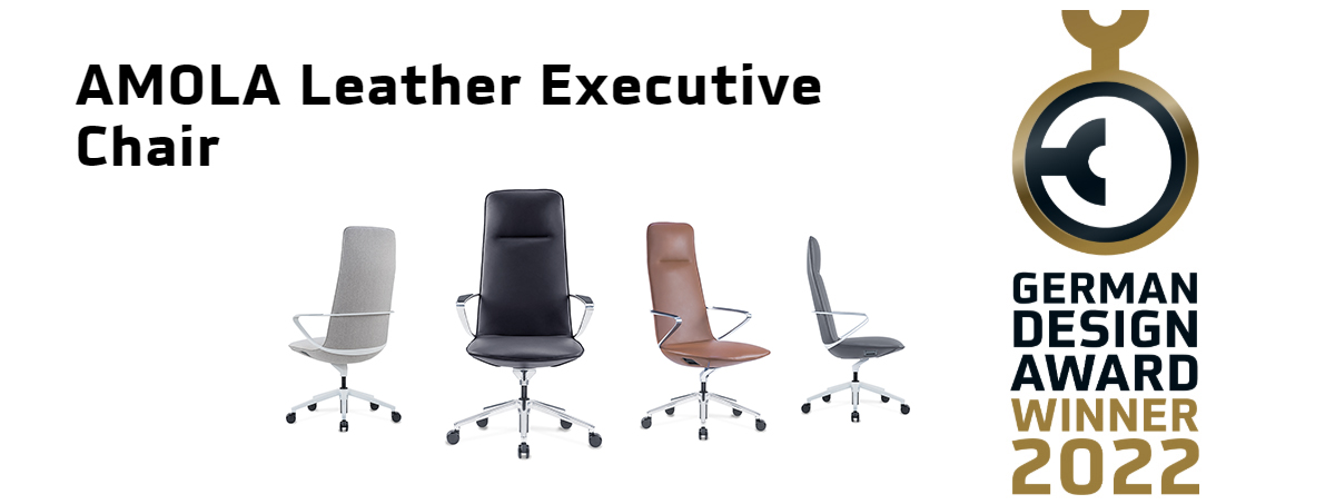 Amola Leather Executive Office Chair- German Design award winner 2022