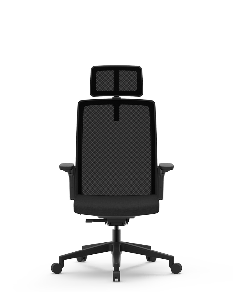 Cheap price White Leather Desk Chair -
 Self Adjustment Lumbar Support Chair – GOODTONE