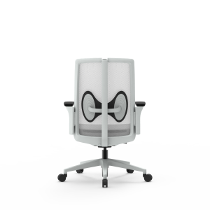 Office Furniture Grey Mesh Fabric Staff Computer Task Training Ergonomic Office Chair Manufacturer