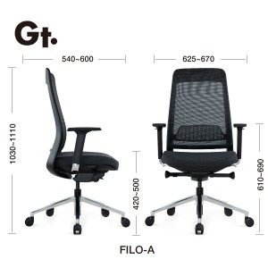 Multi-function Mesh Office Staff Chair
