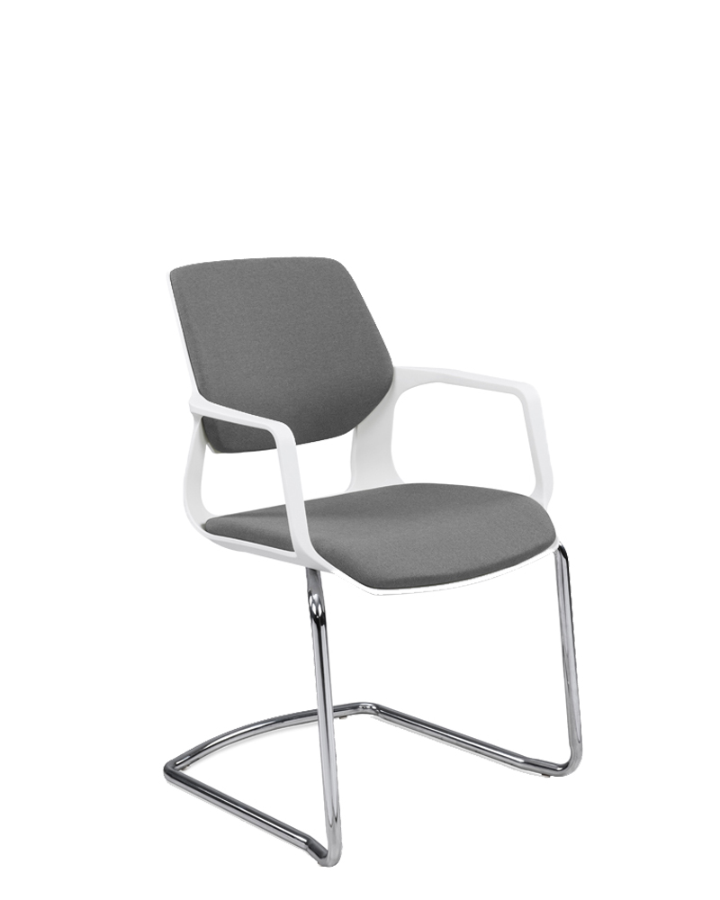 OEM Customized Black Mesh Mid-Back Task Chair -
 Bow shape office chair – GOODTONE