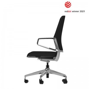 Ergonomic Leather Office Chair Low Back