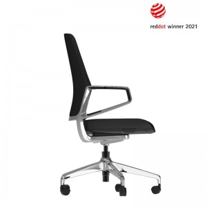 Ergonomic Leather Office Chair Low Back