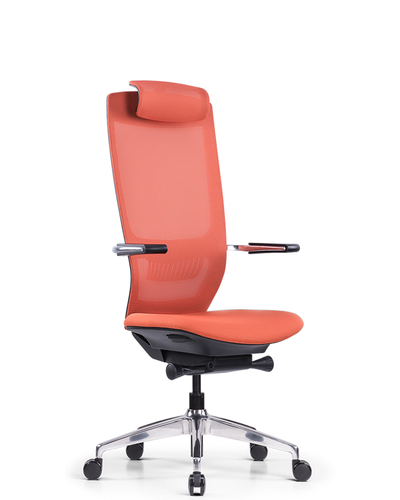Hot sale Ergonomic Task Chair No Arms -
 Popular Fix Arm High Back Swivel Chair – GOODTONE
