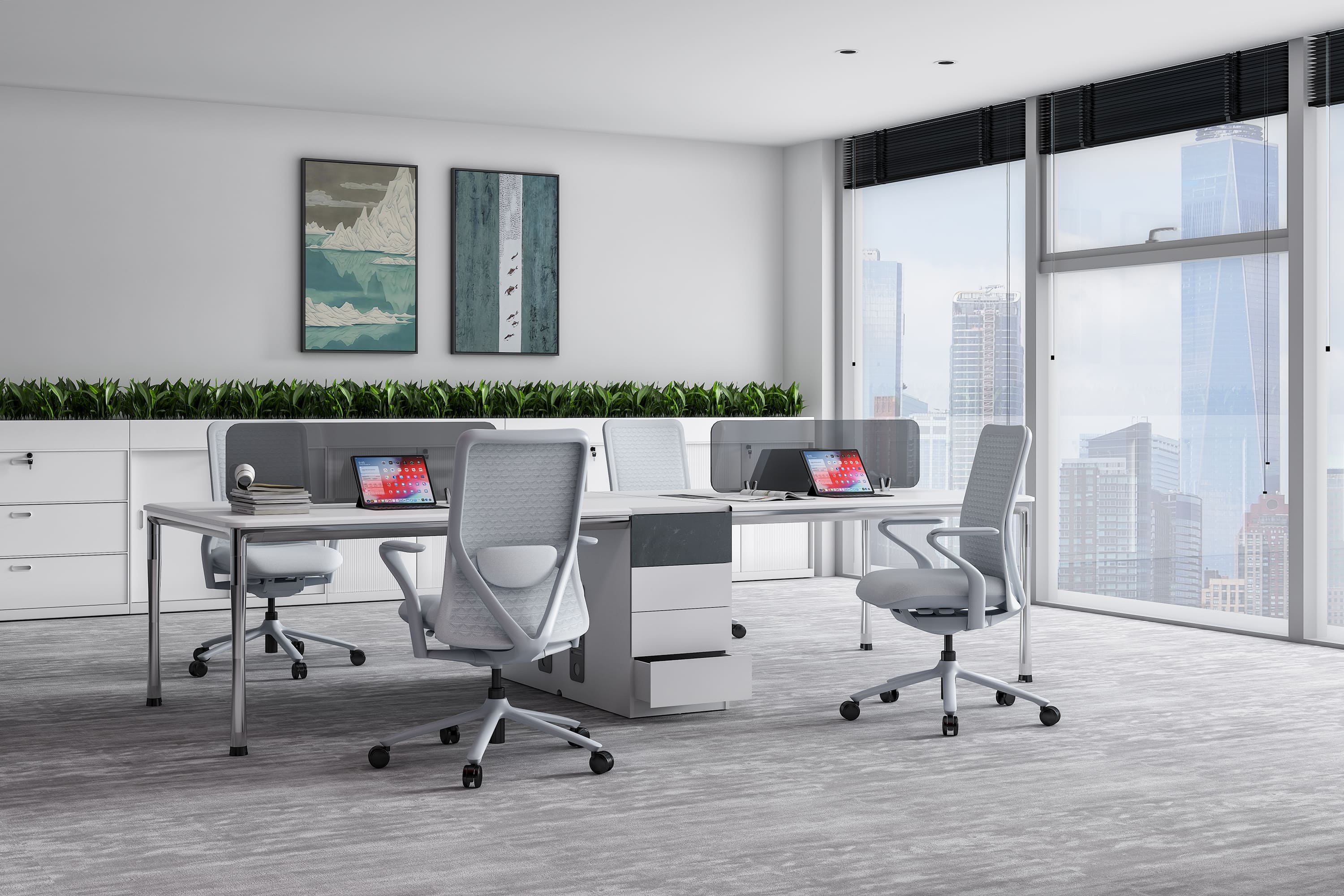 New trends in future office space and furniture design