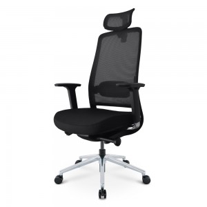 Black Mesh Adjustable Ergonomic Office Chair