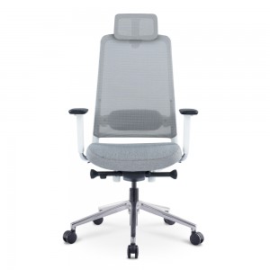 Gray high back mesh adjustable office chair china wholesaler