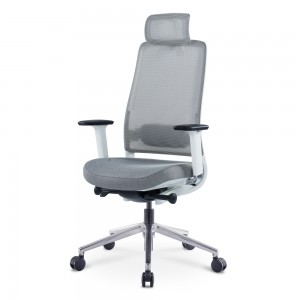 Gray high back mesh adjustable office chair china wholesaler