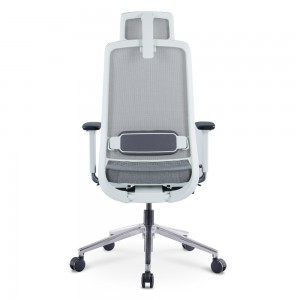 Gray high back mesh adjustable office chair china wholesaler