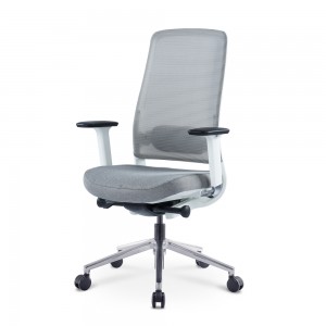 Modern Mid Back Grey Computer Task Office Chair