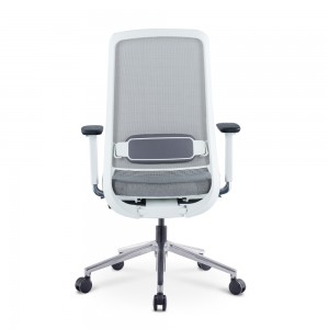 Modern Mid Back Grey Computer Task Office Chair