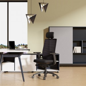 Simple Design Adjustable Executive Mesh High Back Desk Chair Office Chair