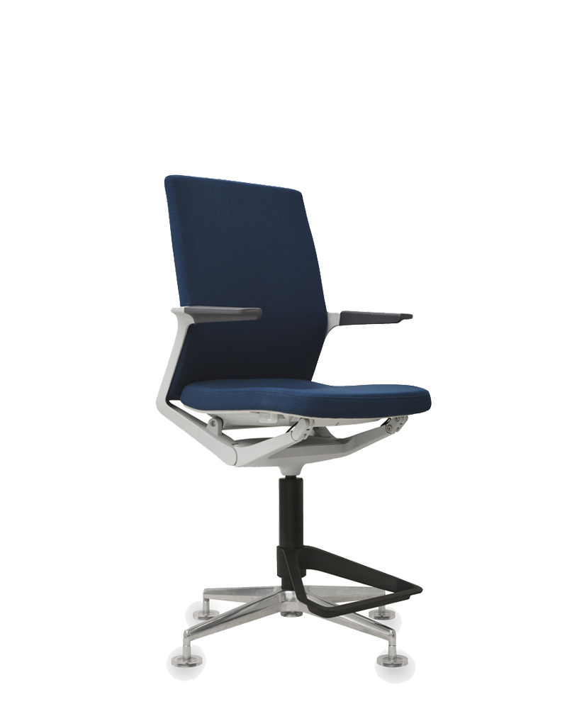 Top Suppliers Mid Century Dining Chairs -
 Fixed Arm Fabric Swivel Chair – GOODTONE