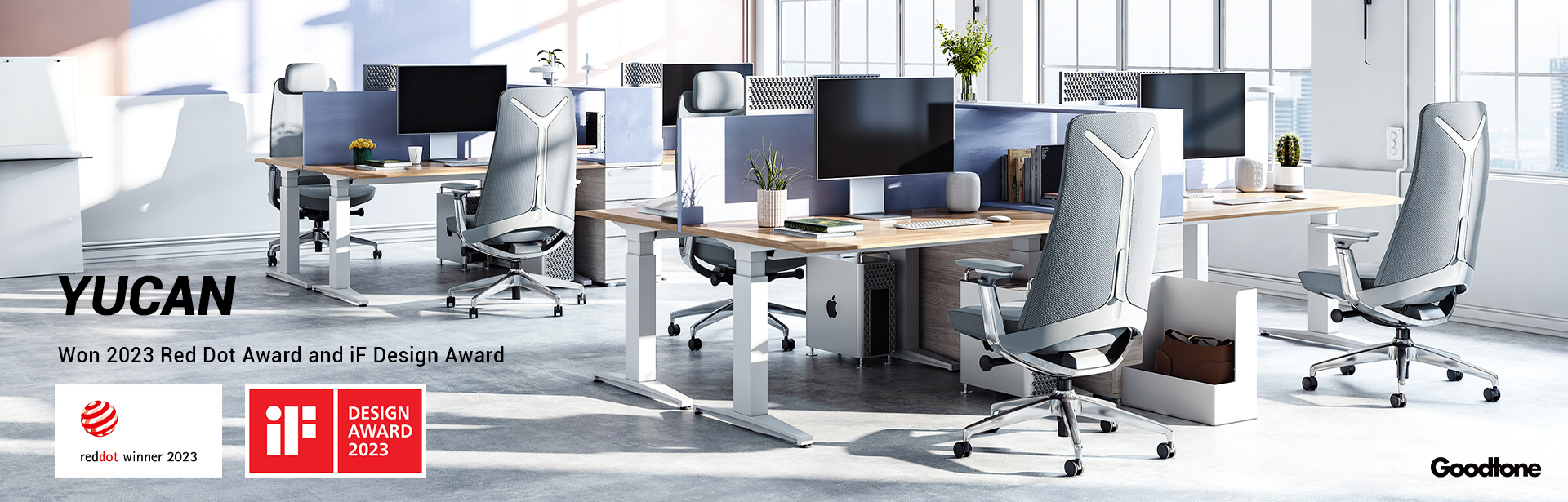 YUCAN Won 2023 Red Dot Award and iF Design Award