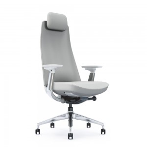 Yucan Manager Ergonomic Office Chair, Grey Fabric