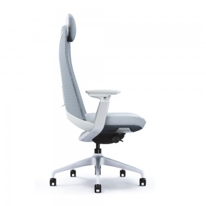 OEM Factory High Back Mesh Fabric Ergonomic Office PC Chair with Lumbar Headrest Support