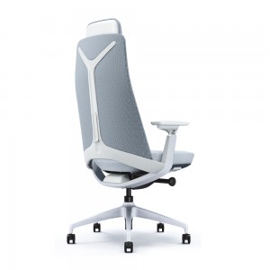 OEM Factory High Back Mesh Fabric Ergonomic Office PC Chair with Lumbar Headrest Support