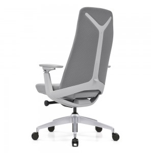 OEM Customized Modern Design Ergonomic Black Fabric Mesh Office Chair with Headrest