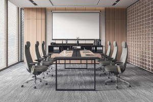 Luxury Soft Pad Swivel Chair High Back Leather Task Chair Big and Tall Office Chair
