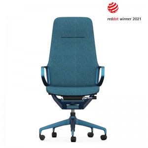 Wholesale Factory Hot Sale Swivel Full Fabric High Back Executive Office Chair