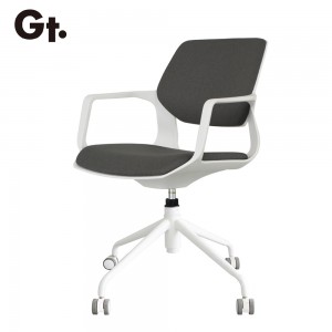 Black Mesh Fabric Reception Staff Visitor Meeting Training Office Chair