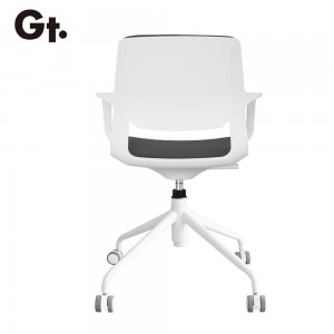 Black Mesh Fabric Reception Staff Visitor Meeting Training Office Chair