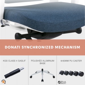 Multi-function Mesh Office Staff Chair